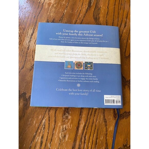 Unwrapping The Greatest Gift Hardcover Book By Ann Voskamp Family Christmas Cel - Picture 5 of 5